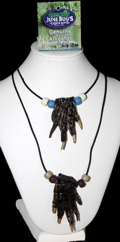 Necklace - Alligator Foot